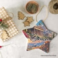 thumbnail image 6 of Greece Historical Landmarks and Cultural Ornament, Artistic Greek and Athens Handmade Christmas Gift and Travel Souvenir, 6 of 11