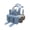 Blue, variant on Blue Dynamic Construction Truck Toy Combines Sliding Motion With Whistle Feature For Breath Control Training