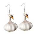 thumbnail image 4 of Pendientes colgantes jinwen acrílicos de con ajo para mujer decorativos con forma de gota, 4 of 8
