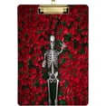 thumbnail image 1 of FMSHPON Red RosesDeath Clipboard Hardboard Wood Nursing Clip Board and Pull for Standard A4 Letter 13x9 inches, 1 of 7
