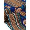 thumbnail image 5 of DARING DIVA Plus Size Boho Placed Drop Shoulder Drawstring Waist Dress 4X Royal Blue, 5 of 6
