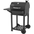 Nexgrill 22" Charcoal Barrel Cart Grill with Side Shelf & Front Shelf