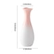 thumbnail image 3 of Jarrón de Cerámica con Degradado Rosado 24x8cm, Jarrón Decorativo Elegante para Flores, Centro de Mesa para Sala de Estar o Comedor, Decoración Moderna para el Hogar, 3 of 6