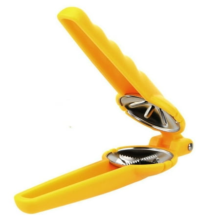 

Stainless Steel Walnut Clip Chestnut Opener Sheller Plastic Dried Fruit Nut Pliers Kitchen Gadgets YELLOW
