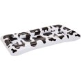 thumbnail image 1 of HSHDLDF 54248 Cow Print Buffet Cooler, 28-Inch Width X 4-Feet 5 X 3/4-Inch Length, Black/White, 1 of 4