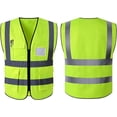 thumbnail image 1 of Chaleco de Seguridad Simonetta Vespetti Talla L con Tiras Reflectantes y Cierre 3 piezas Amarillo, 1 of 4