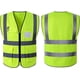 thumbnail image 1 of Chaleco de Seguridad Simonetta Vespetti Talla L con Tiras Reflectantes y Cierre 3 piezas Amarillo, 1 of 4