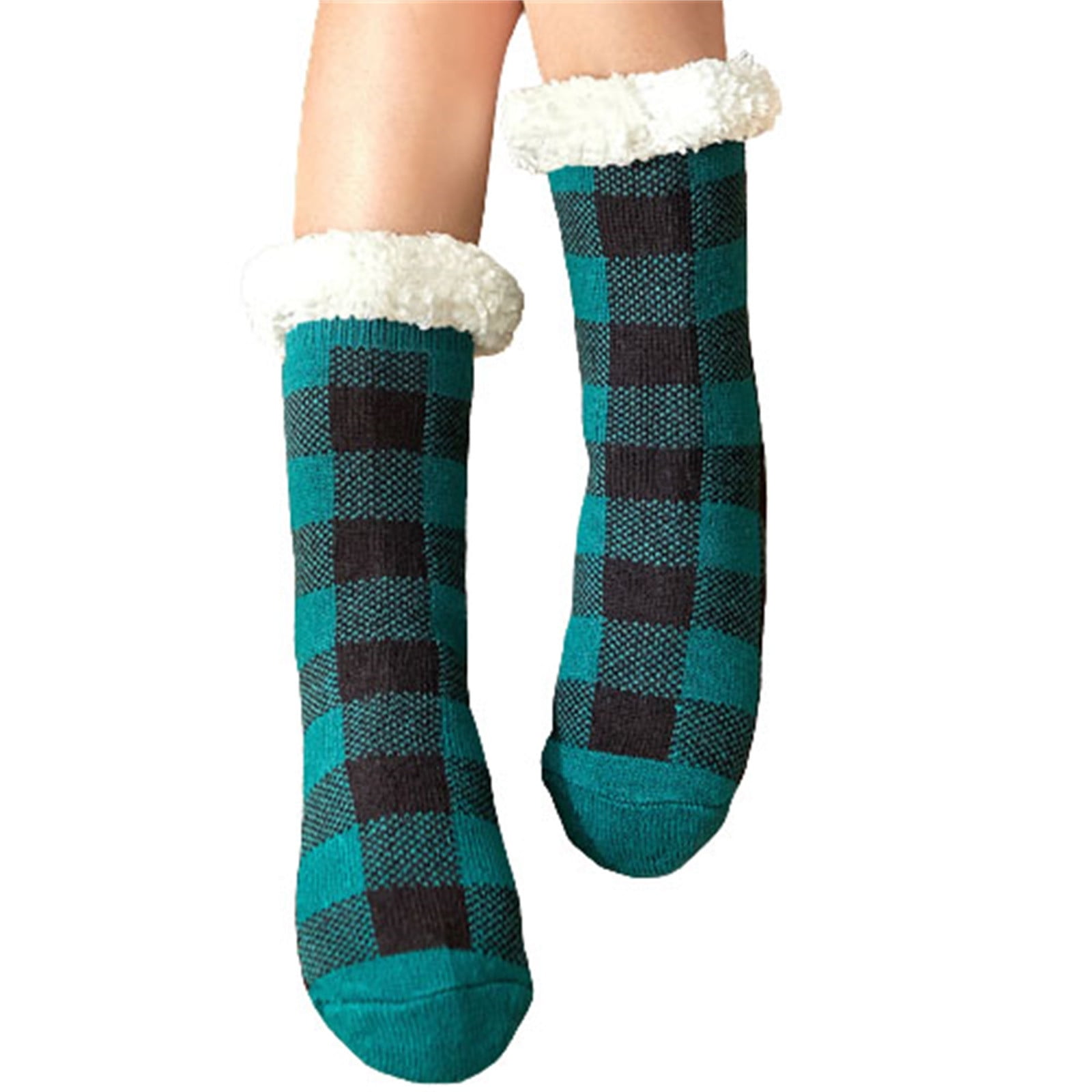 Dezsed Fuzzy Socks Clearance Socks For Women FleeceLined Sherpa