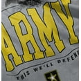 thumbnail image 5 of US Army Logo This We'll Defend Eagle Romper Boys or Girls Infant Baby Brisco Brands 12M, 5 of 7