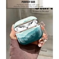 thumbnail image 2 of Funda compatible con AirPod Pro 2nd/1st con llavero, 2 of 6