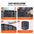 thumbnail image 4 of 220 Gallon Garden Compost Bin with HDPE Material, Ventilation System, Reusable, Easy Assembly, for Backyard Composting, 4 of 10