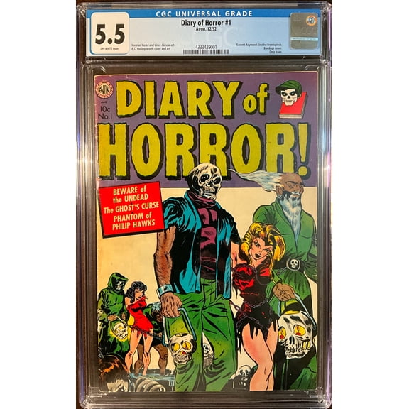 Diary of Horror #1 - CGC 5.5 Comic Book