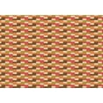 thumbnail image 1 of Ahgly Company Machine Washable Indoor Rectangle Transitional Yellow Orange Area Rugs, 8' x 12', 1 of 7