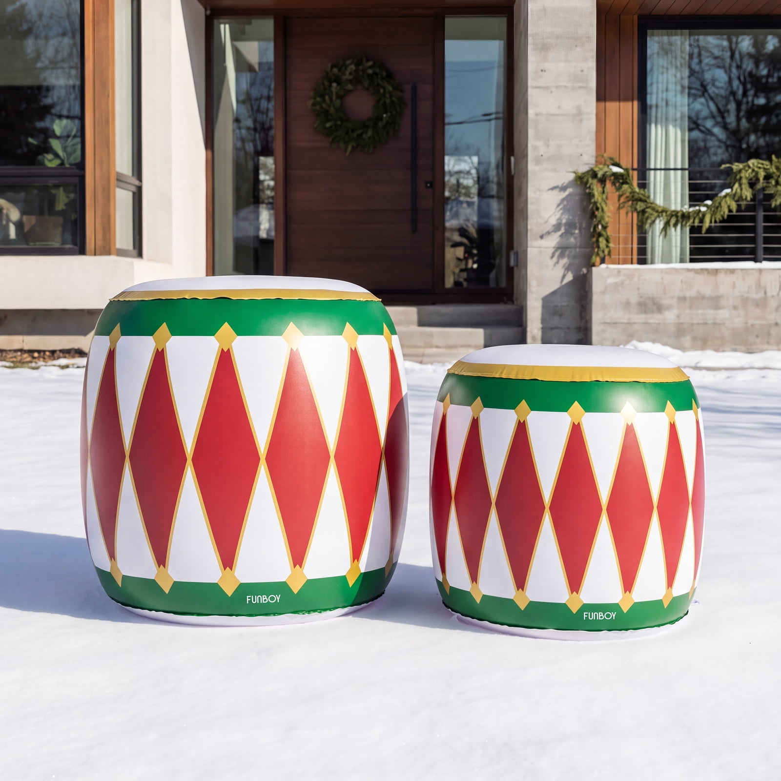 FUNBOY Inflatable Holiday Drums Indoor/Outdoor Decorations