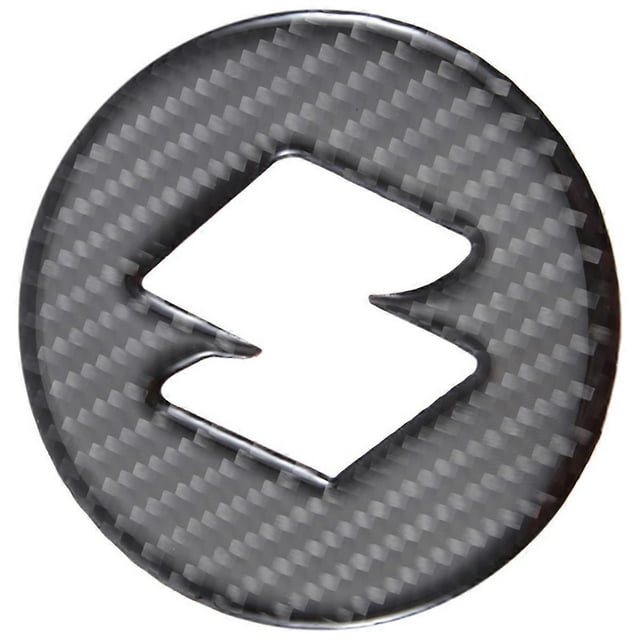 Real Carbon Fiber Steering Wheel Center Sticker Cover for Suzuki Jimny 2019 2020