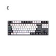 thumbnail image 1 of K550 Wired Keyboard Sensitive Non-delayed Ergonomic 87 Keys USB Gaming Mechanical Keyboard for Office - E, 1 of 5