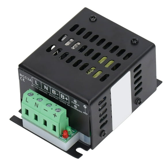 Generator Intelligent Battery Charger 3 Stage Charging Smart Generator Battery Charger 100‑280VAC Input 12VDC Output