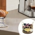 thumbnail image 4 of CUTICATE Coffee Pod Holder Coffee Pod Containers Coffee Bar Accessories Metal Coffee Pod Basket Organizer for s Countertop gold, 4 of 8