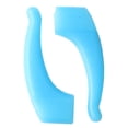 thumbnail image 4 of Qarigey Tapones de vidrio Cómodos 1 par Elástico Antideslizante Ligero Equipo de belleza para niños Adultos Azul claro Type2 NO2, 4 of 6