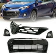 thumbnail image 3 of For Corolla S 2014 2015 2016 Front Upper Grille Lower Grill Fog lights Bumper Bracket, 3 of 7