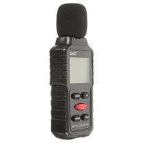 IBASETOY Portable Black Sound Level Meter High Accuracy Noise Detector for Environmental and Industrial Use