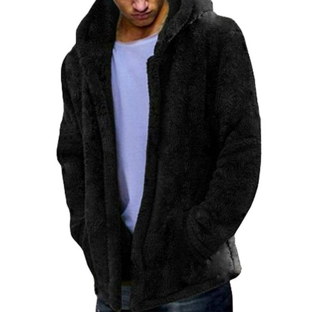 Femereina Mens Teddy Bear Oversized, Best Mens Faux Fur Coats
