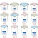 thumbnail image 5 of Inteprter Caja de almacenamiento de latas transparentes selladas de plástico, recipiente para conservación de alimentos, utensilios de cocina Organizadores de utensilios de cocina azul S, 5 of 6