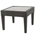 thumbnail image 5 of Antibes Accent Table,Brown Multi Rattan Garden Outdoor Patio Outdoor Tables, 5 of 10