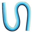 thumbnail image 1 of 120pcs Tiras de Quilling de Papel 10mm 21" Papel Origami Gradiente Azul, 1 of 7