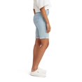 thumbnail image 3 of Levi's Womens Solid Casual Bermuda Shorts, White, 24, 3 of 4
