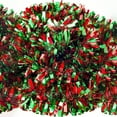 thumbnail image 5 of RKSTN Holiday Ribbon Lights Decorations Christmas Ribbon Decorative Wool Strip Hangable for Decorating The Tree Indoor and Outdoor Decorations 4 Metre Christmas Tree Party Wall Contexts Decoration, 5 of 5