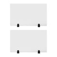 thumbnail image 6 of 2pcs Acrylic Plexiglas Sneeze Guard Barrier Screen Food Shield Desk Divider Clear 30 x 18 inch, 6 of 10