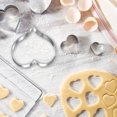 thumbnail image 4 of Juego De Moldes Para Pasteles 6 uds molde cortador de galletas forma de corazón multifunción para sándwiches galletas, 4 of 7