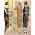 thumbnail image 2 of Three Elegant Ladies In The Latest Autumn Outfits Poster Print By Mary Evans Picture Library, 2 of 4
