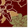thumbnail image 3 of Milan Roth Beige Aqua Area Rug 5x7.6 Transitional Abstract 100% Polypropylene, 3 of 3