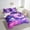 Purple, variant on Erosebridal Axolotl Bedding Sets Twin Size,Cartoon Starss Comforter Sets With Sheets,Animal Decoraiton,Reversible,Breathable,7Pcs