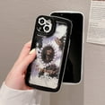 thumbnail image 3 of Compatible with iPhone 13 Pro Max Bling Liquid Case Flowing Quicksand Sparkly Glitter Shiny Cute Fashion Luxury Soft Clear Shockproof Cover for Women Girls, 3 of 6