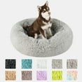 thumbnail image 2 of Cama para perro Donut, cesta redonda grande, camas de felpa para perros, accesorios medianos, perrera esponjosa, cachorro pequeño, productos lavables para mascotas y gatos, 2 of 4
