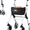 White, variant on VOCIC Narrow Rollator Walkers for Seniors, Lightweight Indoor Walker for Tight Spaces with Tray, Foldable Stable Home Walker