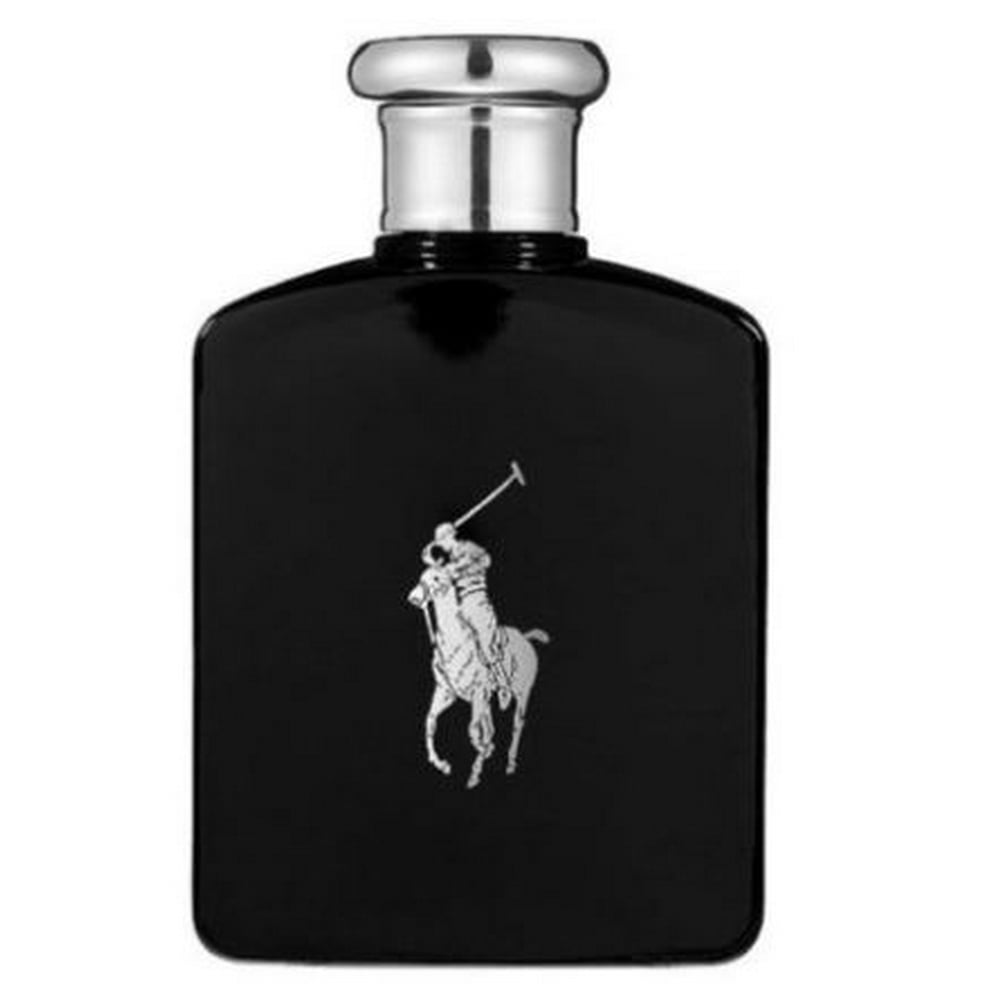 Ralph Lauren Polo Black Eau de Toilette Cologne for Men, 2.5 Oz