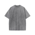 thumbnail image 3 of Dance To The Halloween Print T-shirts Skeleton & Pumpkin Graphic Tees Funny Casual Tops Short Sleeve Cotton Acid Washed Shirts, 3 of 6