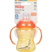Nuby 4m+ Grip N' Sip Soft Spout Trainer Cup 1 ea