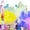 Yellow, variant on Pink Holi Powder Confetti Cannon 18 Inch