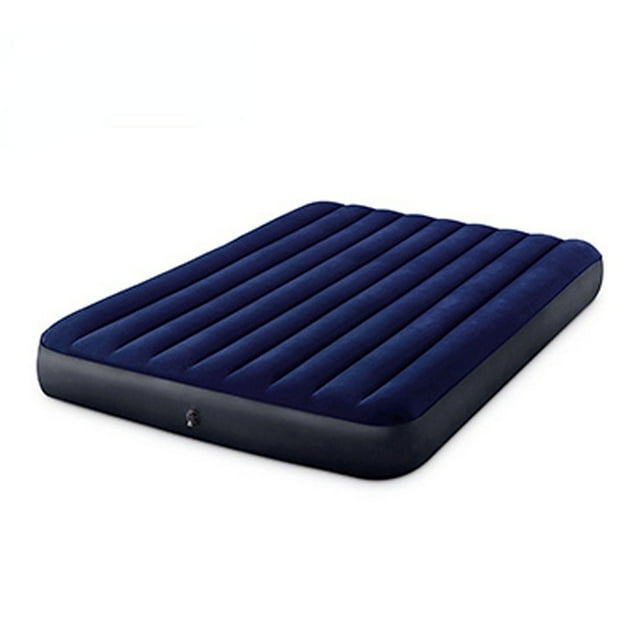 Lit Gonflable Multifonctionnel Matelas Pneumatique Extérieur Bleu Simple double Multifonction pour Personnes