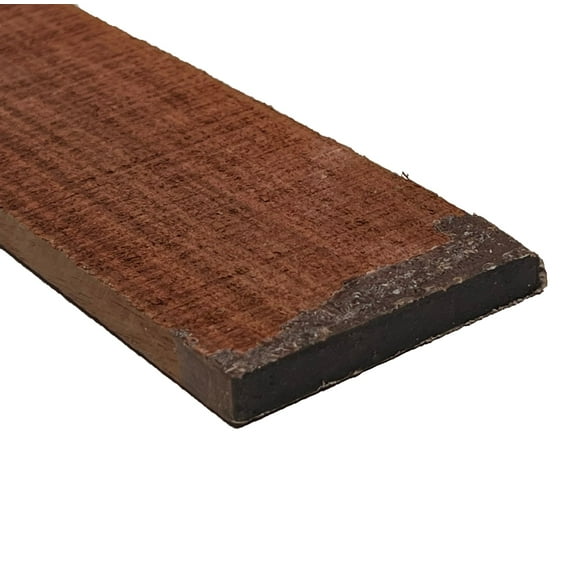 East Indian Rosewood Thin Stock Lumber Boards - 1/4" x 1-1/2" x 16" (1 Piece) | Thin Dimensional Lumber | Lumber Boards