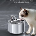 thumbnail image 4 of Fuente automática de acero YONGSHENG dispensador de bebedero 2l para perros y gatos, 4 of 5