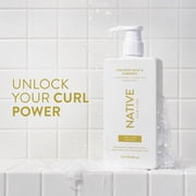 Native Curl Care Shampoo Coconut Milk and Turmeric 16.5 fl oz