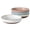 Multi-Colors, variant on Gibson Elite William Crest 4 Piece Dinner Bowl Set, 8.5” Round Stoneware Bowls, Reactive Glaze Finish, Large Soup, Pasta & Salad Bowls, Microwave & Dishwasher Safe - Pink