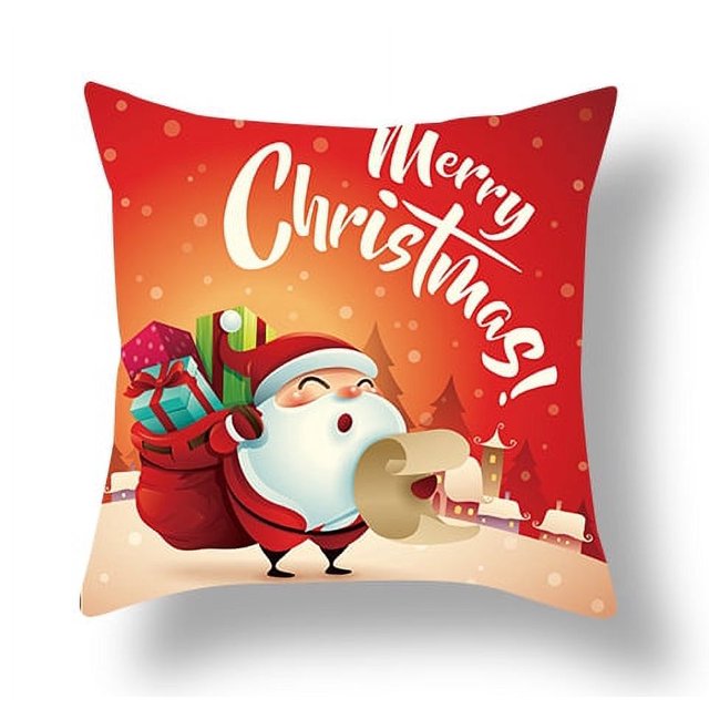 Fundas de almohada navideñas 40*40 45*45 Decoraciones de almohadas navideñas Fundas de almohadas