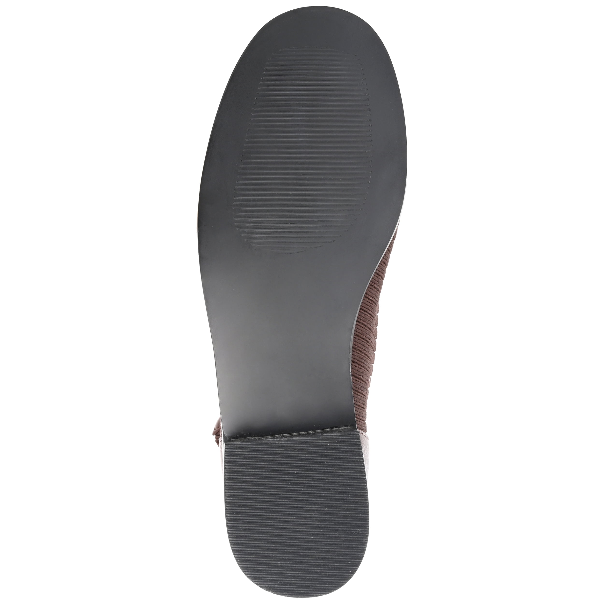 Journee Womens Bexlie Front Zip Stacked Heel Booties